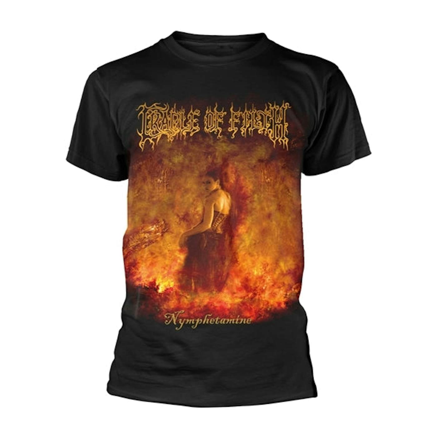 Cradle Of Filth T Shirt - Nymphetamine Album