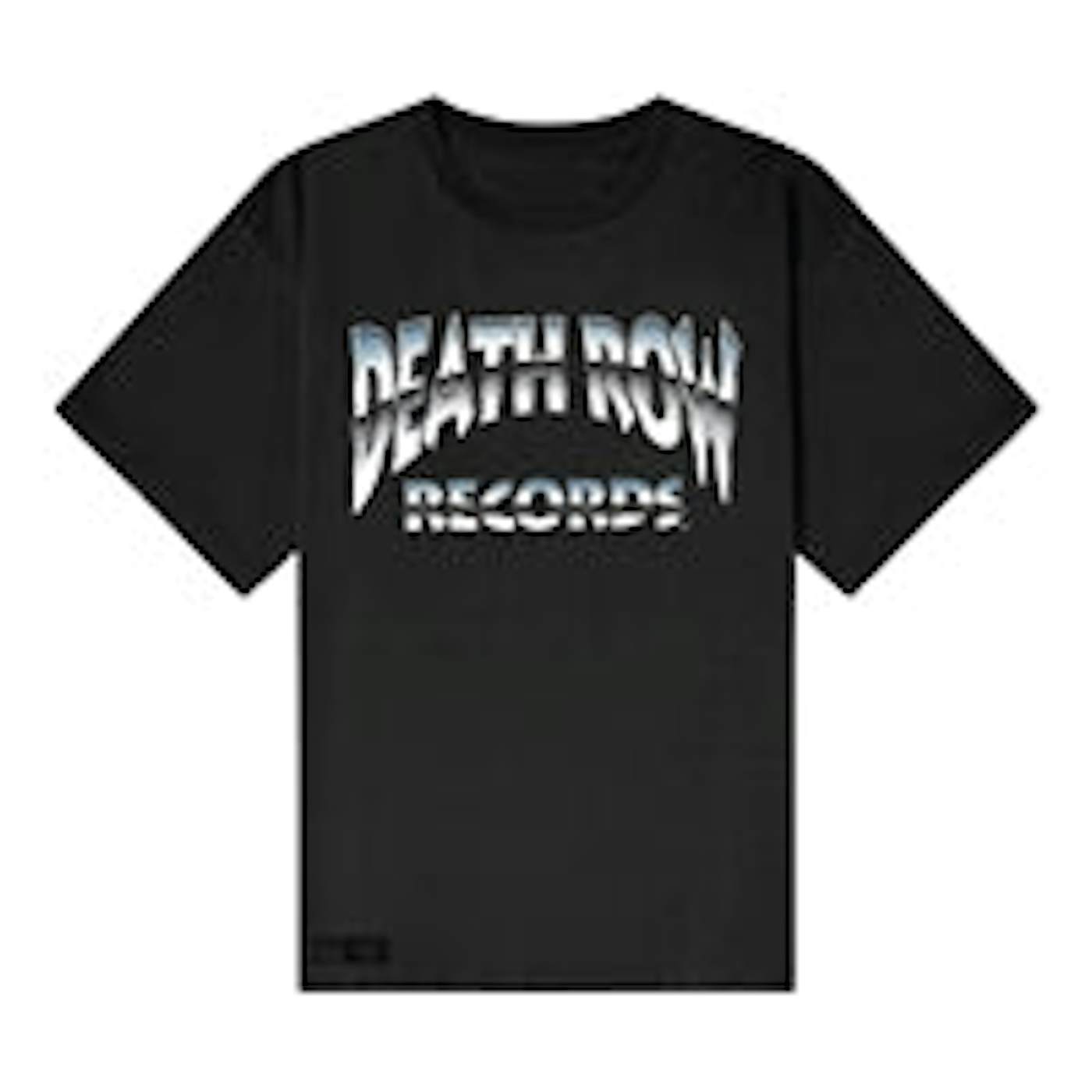 Death Row Records T Shirt - Death Row Chrome Logo