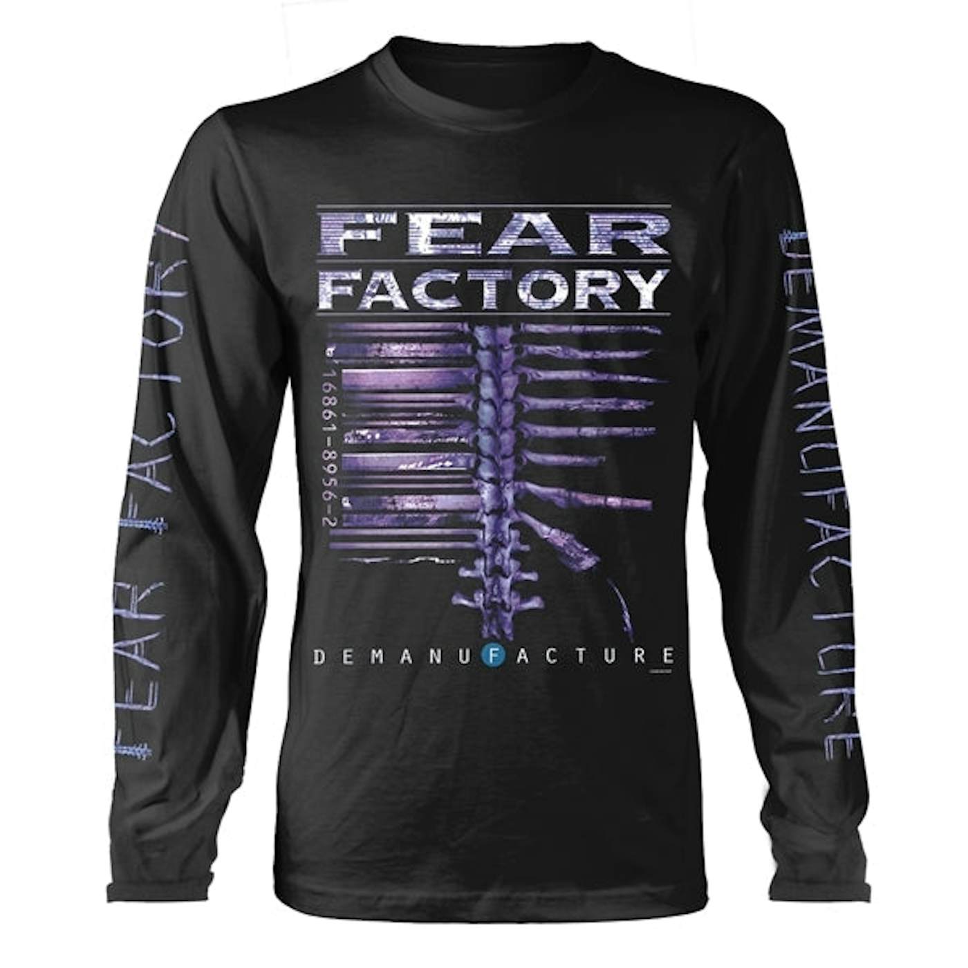 Fear Factory Long Sleeve T Shirt - Demanufacture Classic
