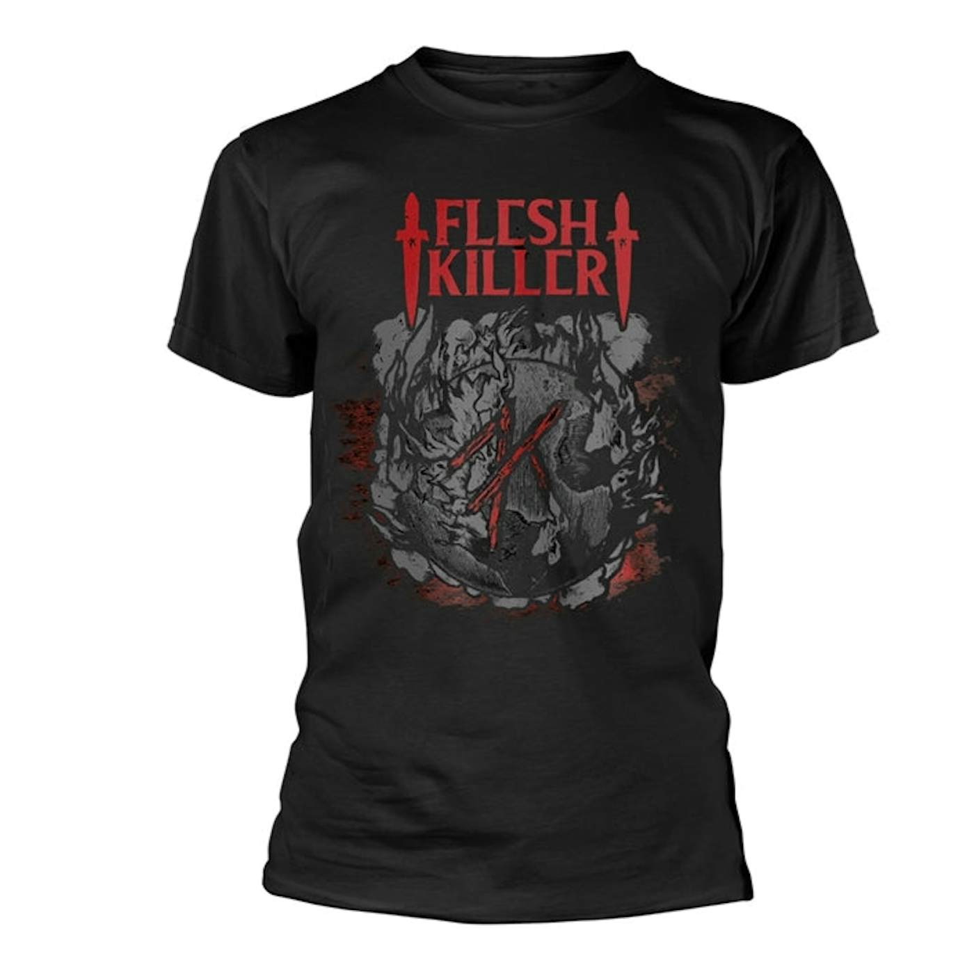 Fleshkiller T Shirt - Red Logo