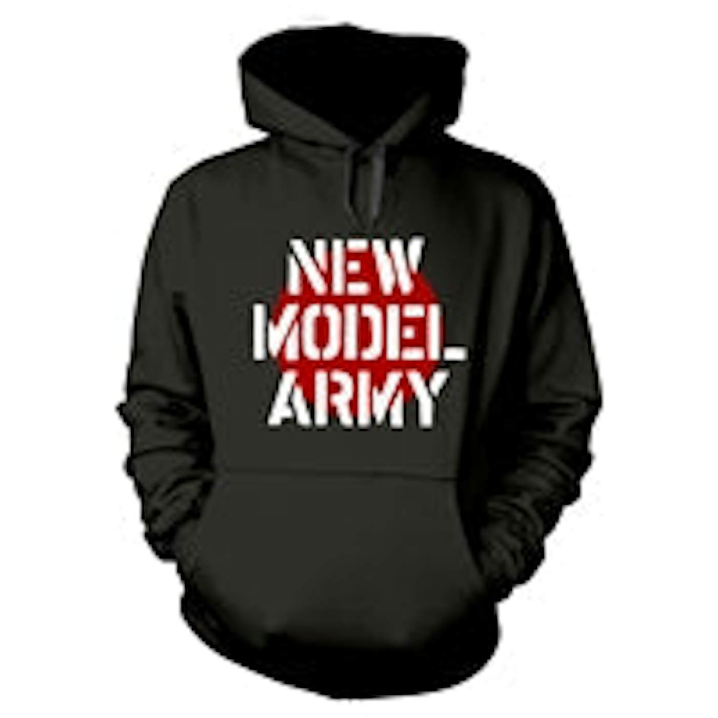 New Model Army Hoodie - Logo (Black)