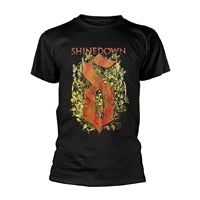 ROCK OVERGROWN T SHIRT SHINEDOWN OFFICIAL LICENSED 