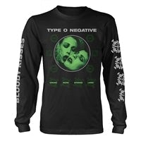 Type O Negative Long Sleeve T Shirt - Crude Gears