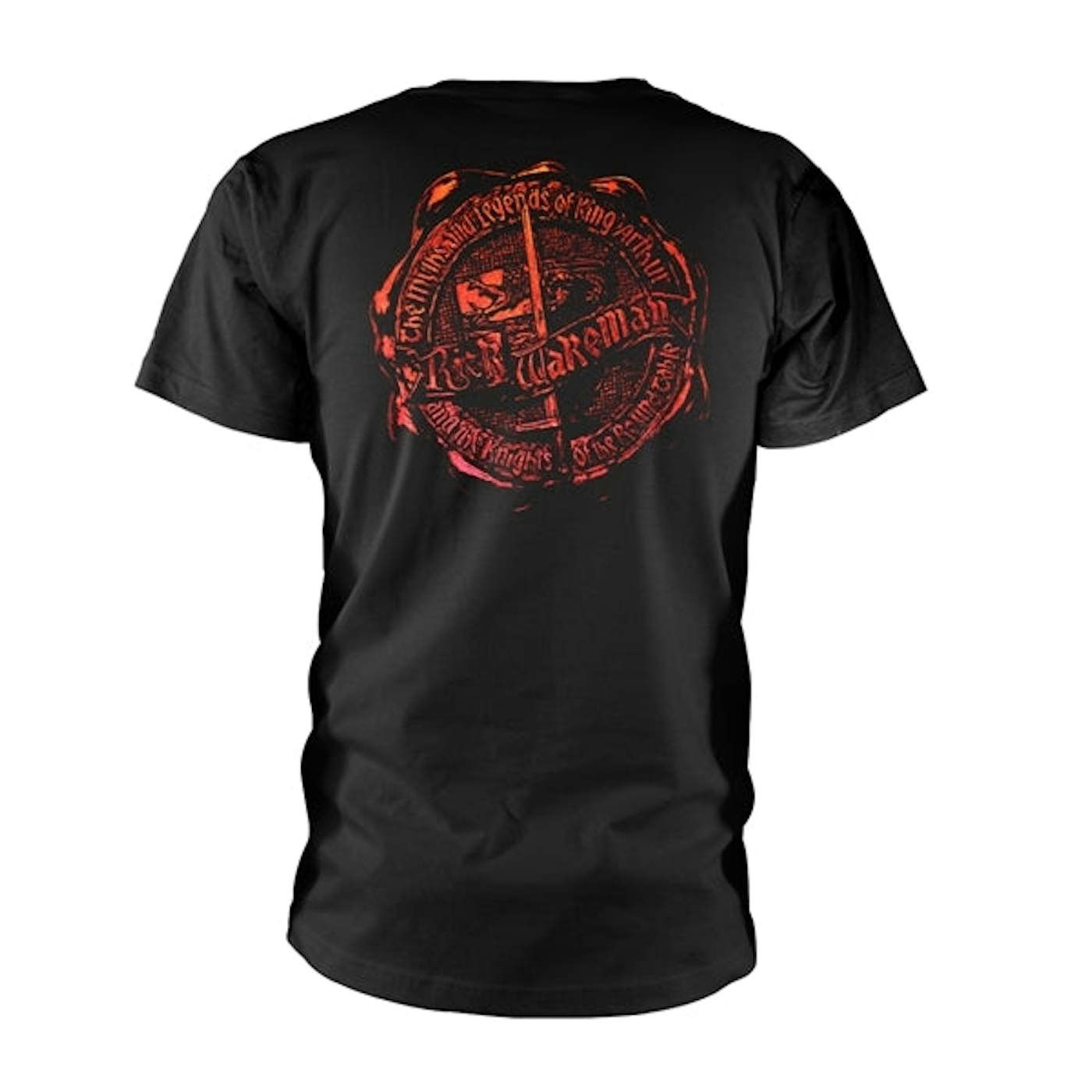 Rick Wakeman T Shirt - The Myths And Legends Of King Arthur And The Knights Of The Round Table