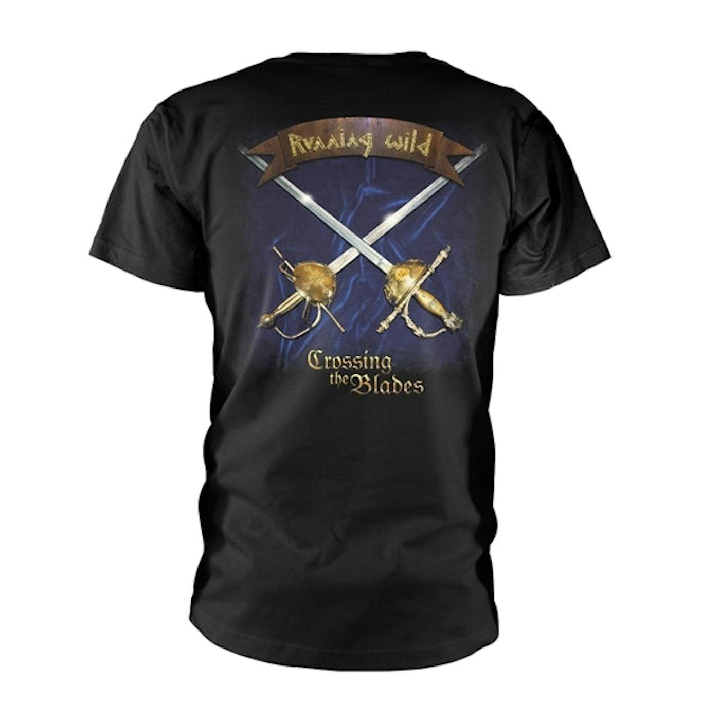 Running Wild T Shirt - Crossing The Blades