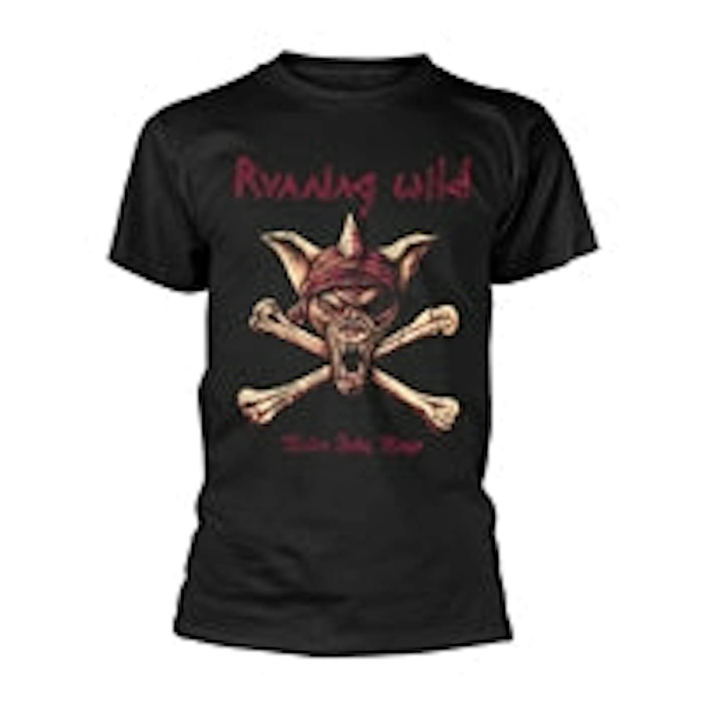 Running Wild T Shirt - Under Jolly Roger (Crossbones)