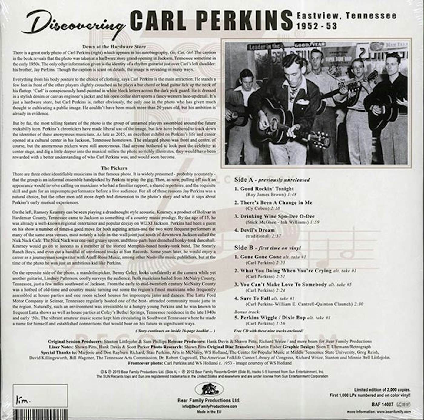 Dale Hawkins LP: L.A., Memphis And Tyler, Texas (LP, 180gram Vinyl) - Bear  Family Records