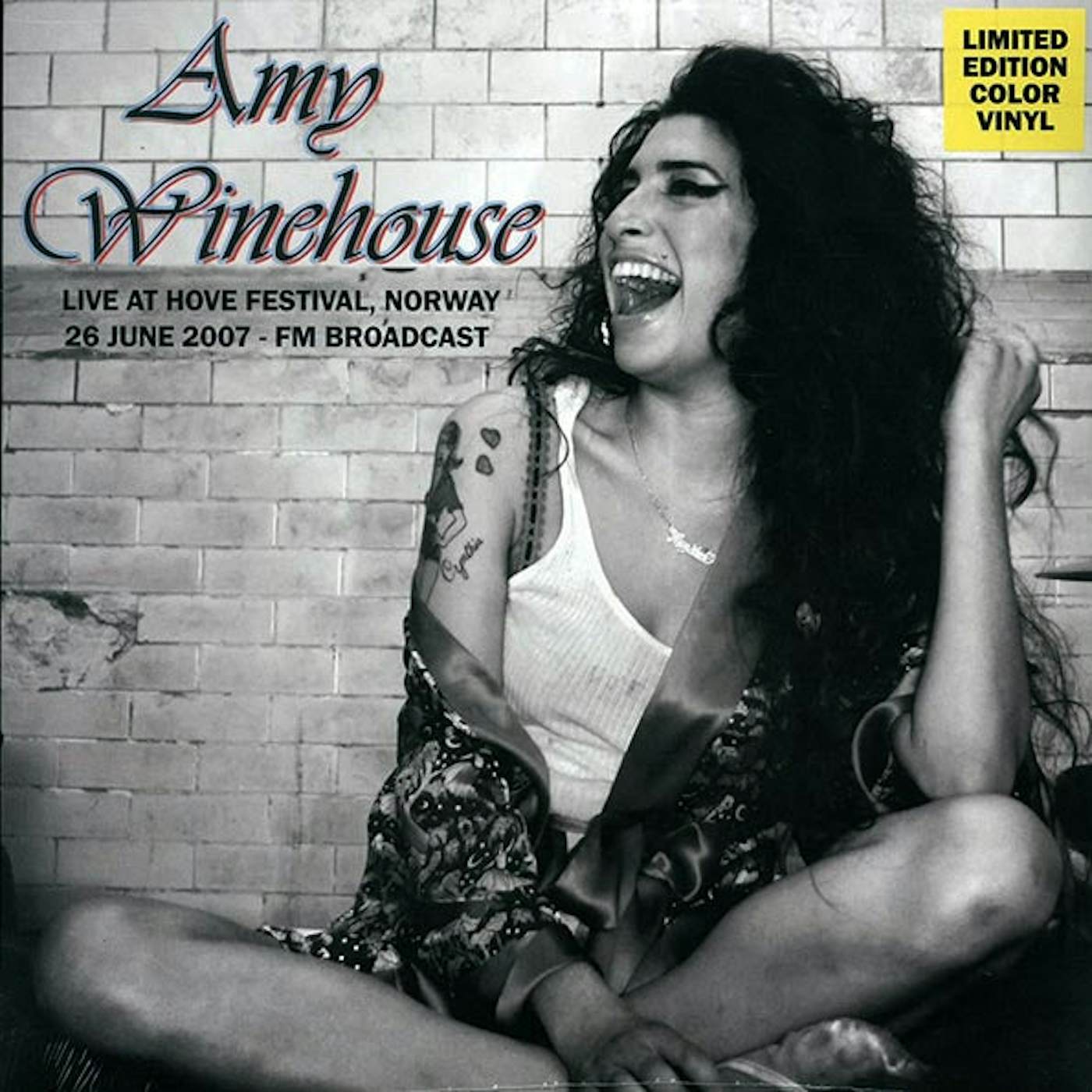 Amy Winehouse LP - Live At Hove Festival, Norway, 26 June 2007 FM Broadcast  (colored vinyl)