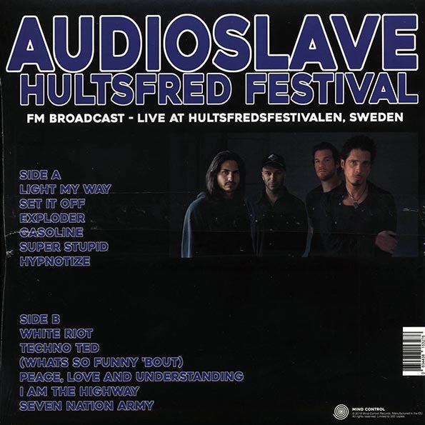 Audioslave LP Hultsfred Festival FM Broadcast Live At