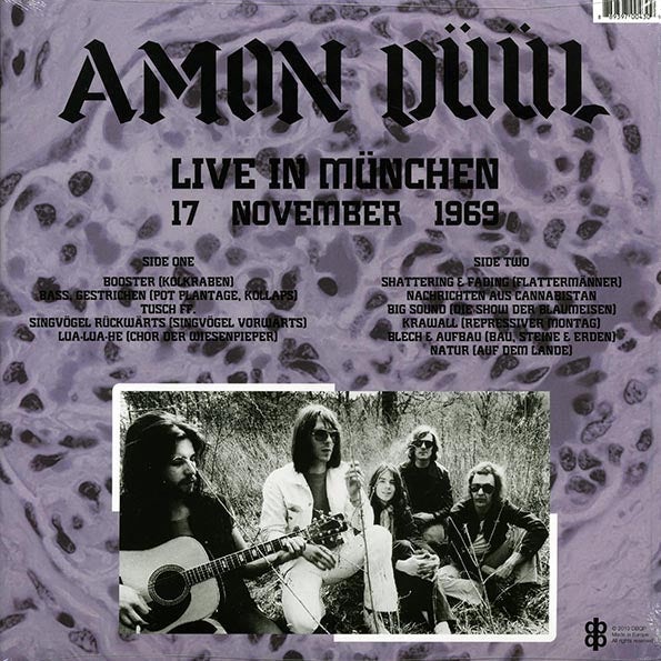 Amon Düül LP - Live In Munchen, 17 November 1969 (Vinyl)