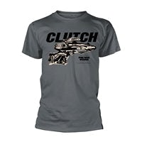 Clutch T Shirt Pure Rock Wizards (Grey)