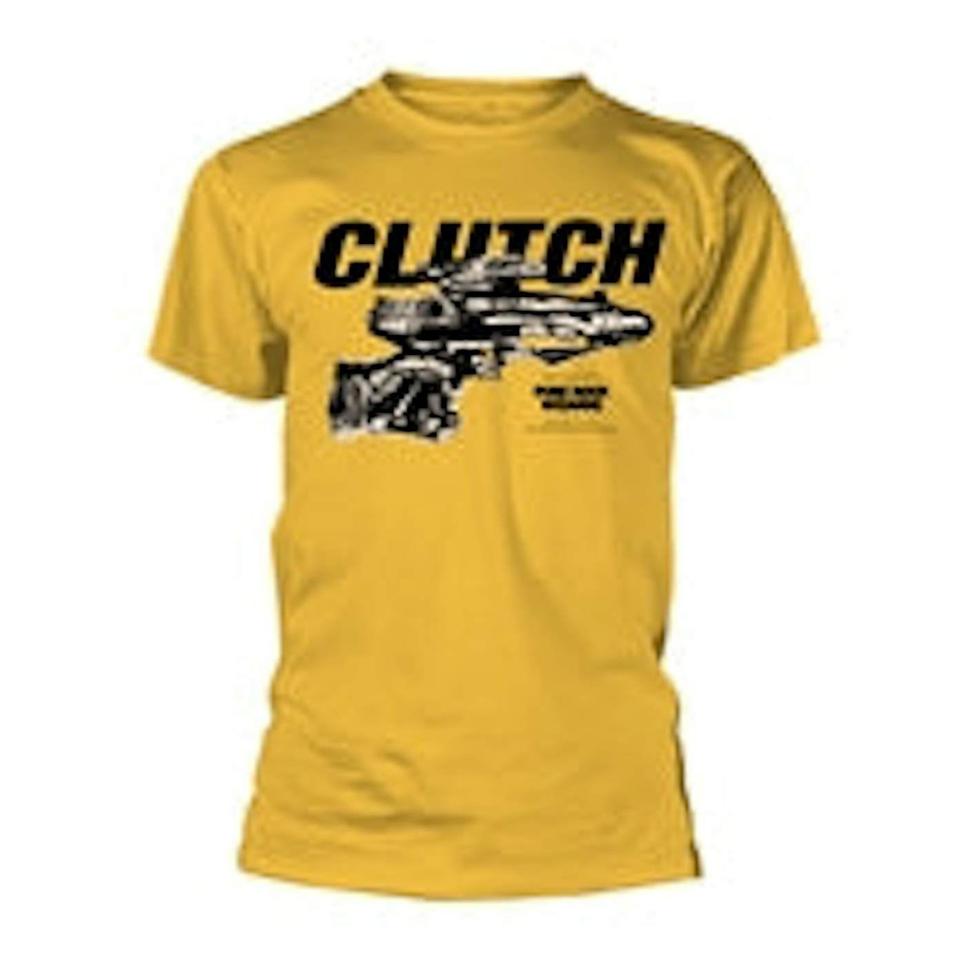 Clutch T Shirt - Pure Rock Wizards (Yellow)