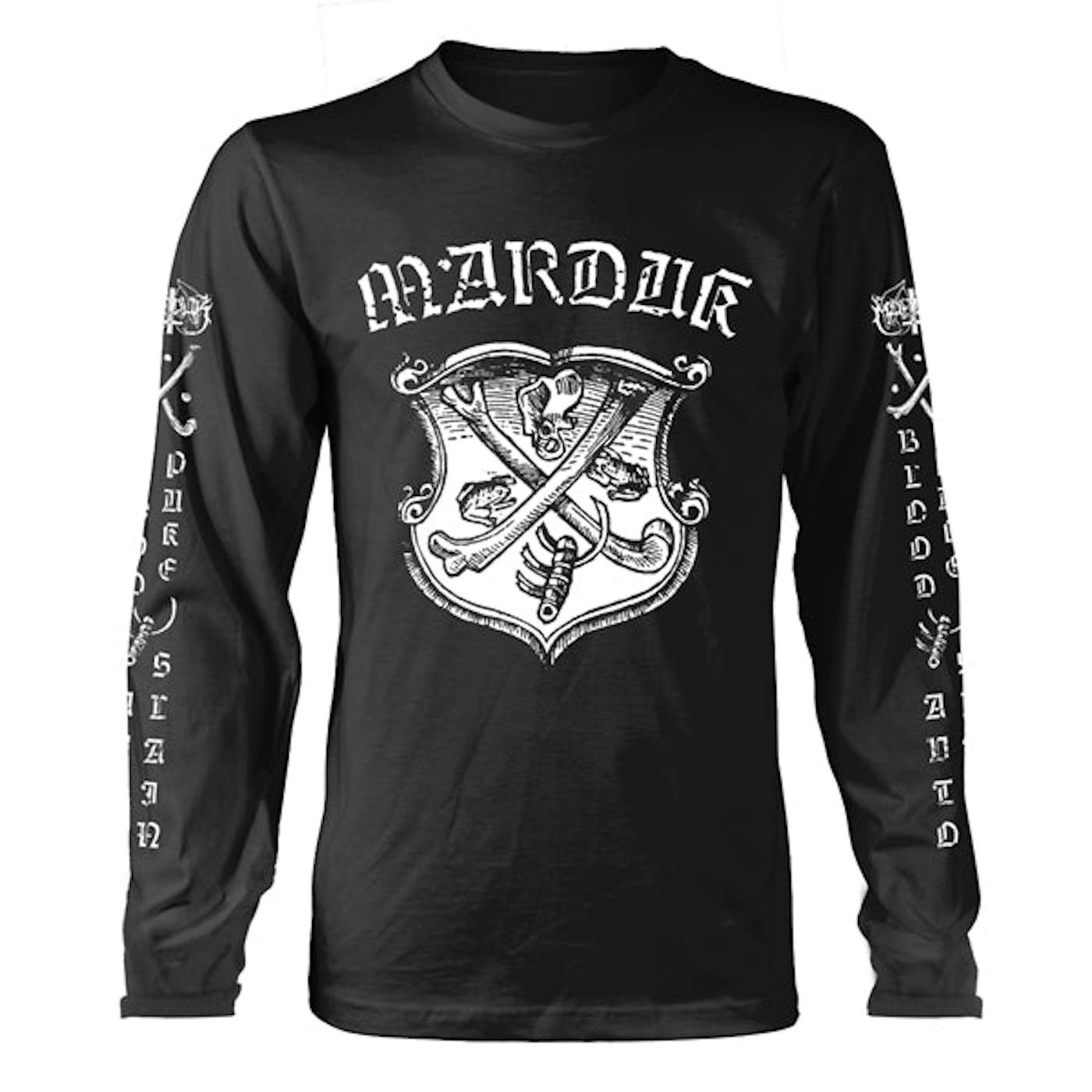 Marduk Long Sleeve T Shirt - Blood Puke Salvation