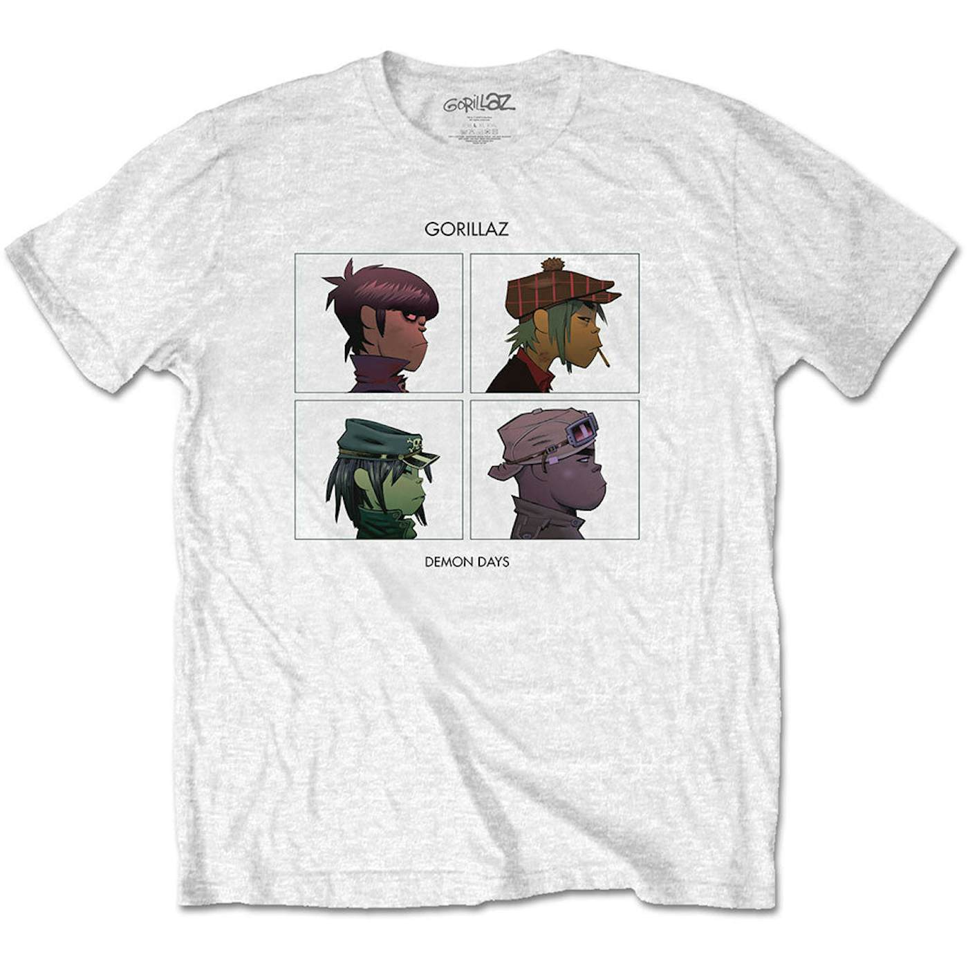 Original Coachella Shop Gorillaz Four Squares T-shirt,Sweater, Hoodie, And  Long Sleeved, Ladies, Tank Top