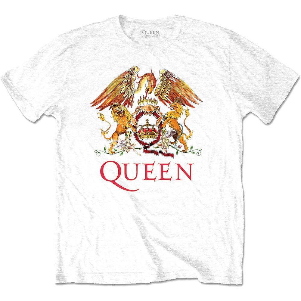 Queen T Shirt Classic Crest Plus Sizes