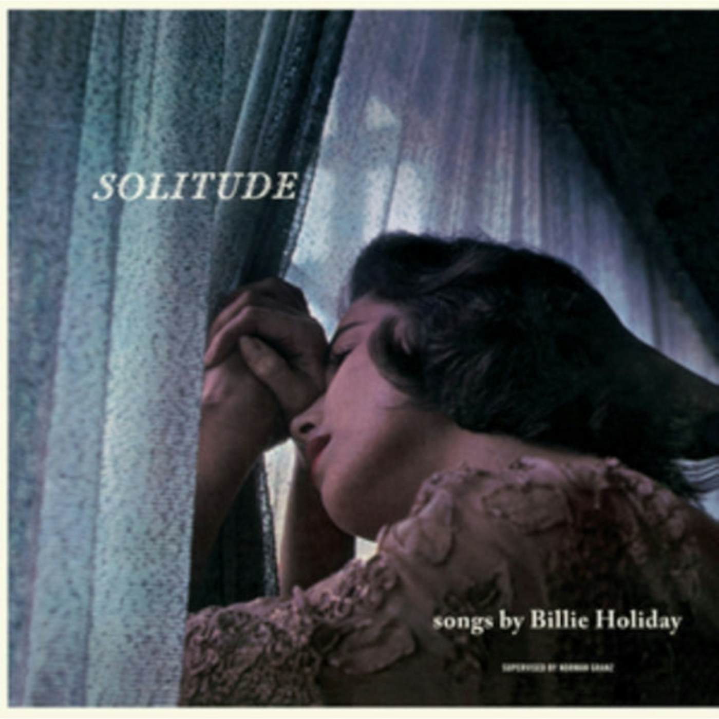 Billie Holiday LP Vinyl Record - Solitude (Solid Blue Vinyl)