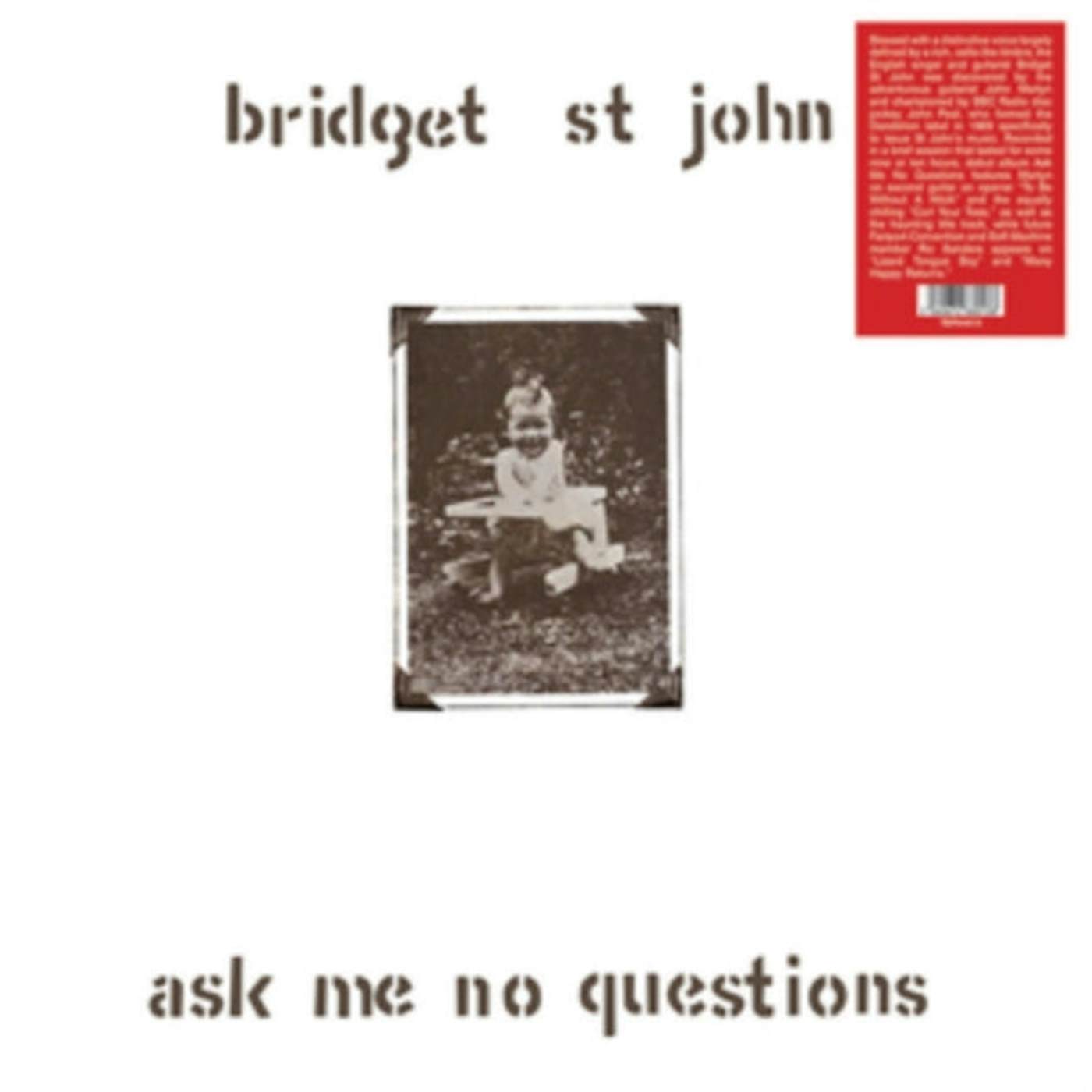 Bridget St John LP Vinyl Record - Ask Me No Questions