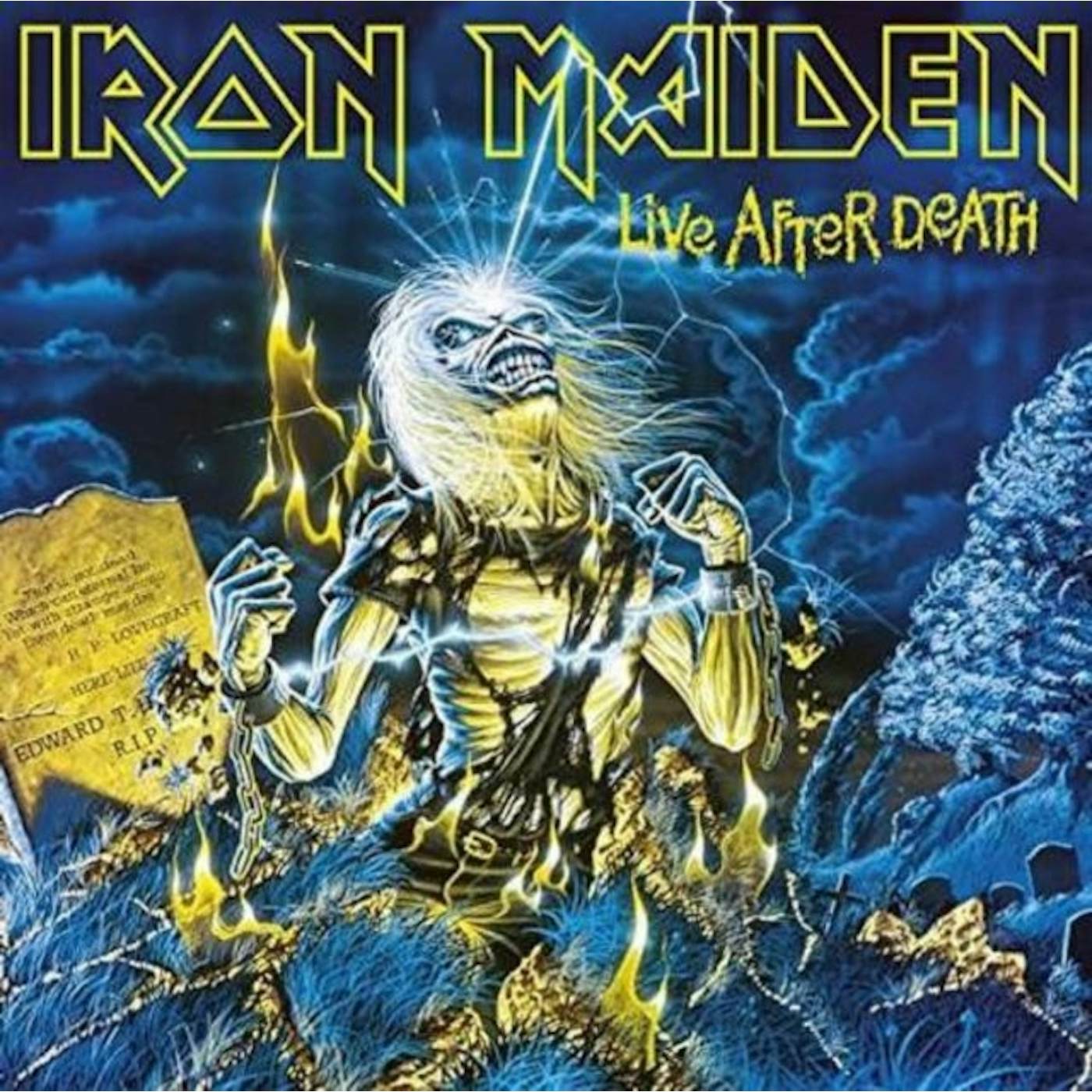 Iron Maiden LP Vinyl Record - Live After Death