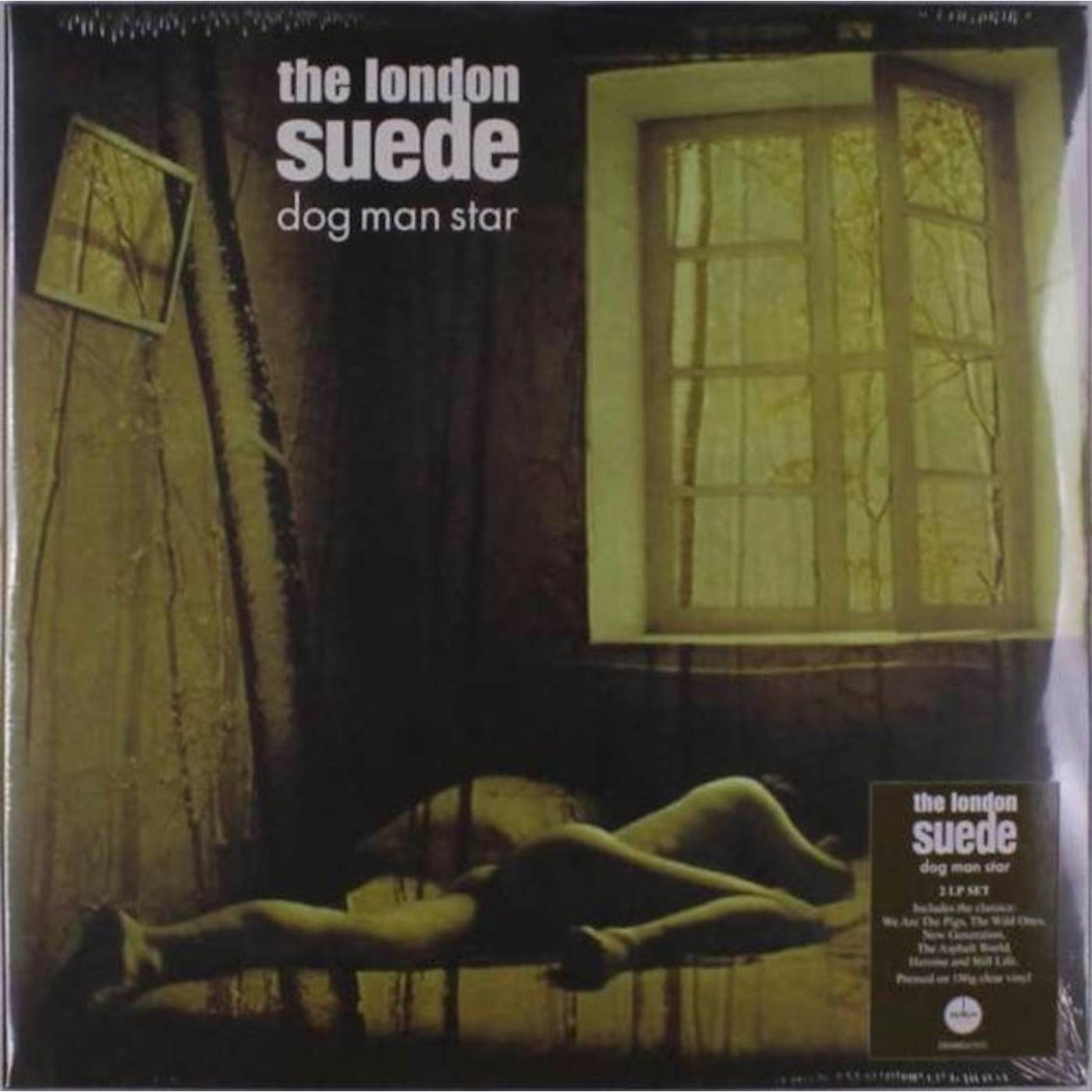 London Suede LP Vinyl Record - Dog Man Star (Clear Vinyl)