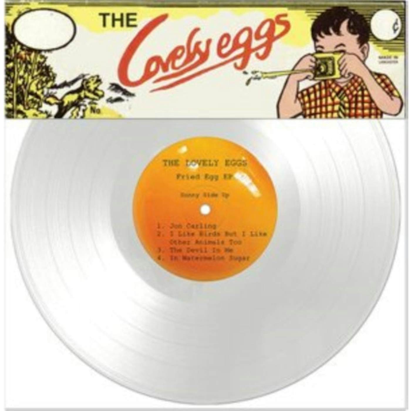 The Lovely Eggs LP Vinyl Record - Fried Egg 10 ' Ep
