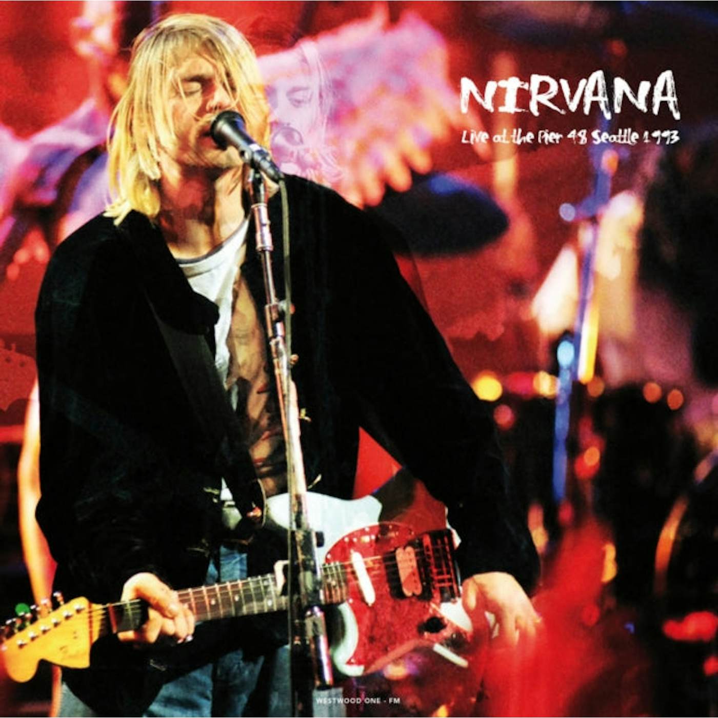 Nirvana LP Vinyl Record - Live At The Pier. Seattle (Red Vinyl)