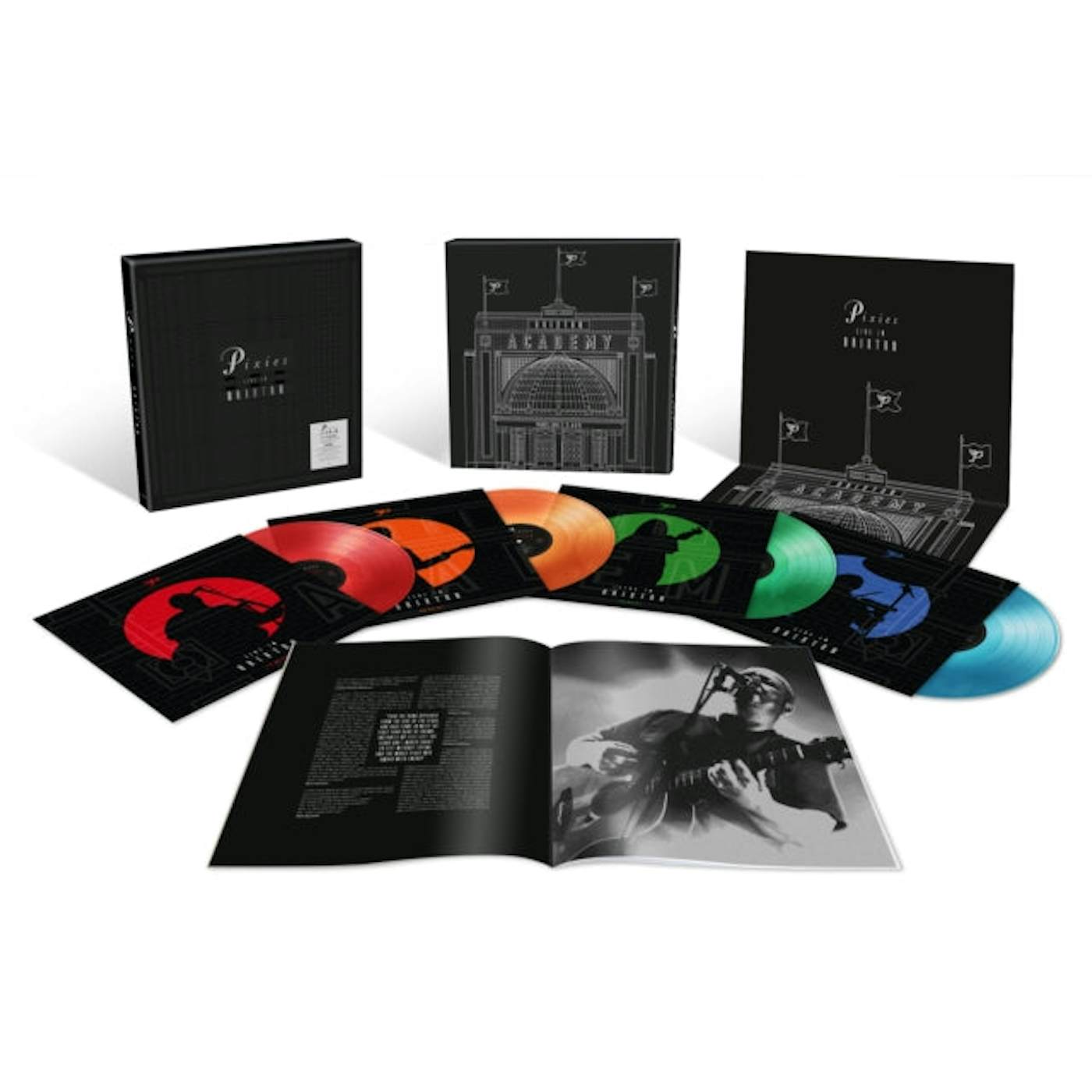 Pixies LP Vinyl Record - Live In Brixton (Red/Orange/Green/Blue Translucent Vinyl)