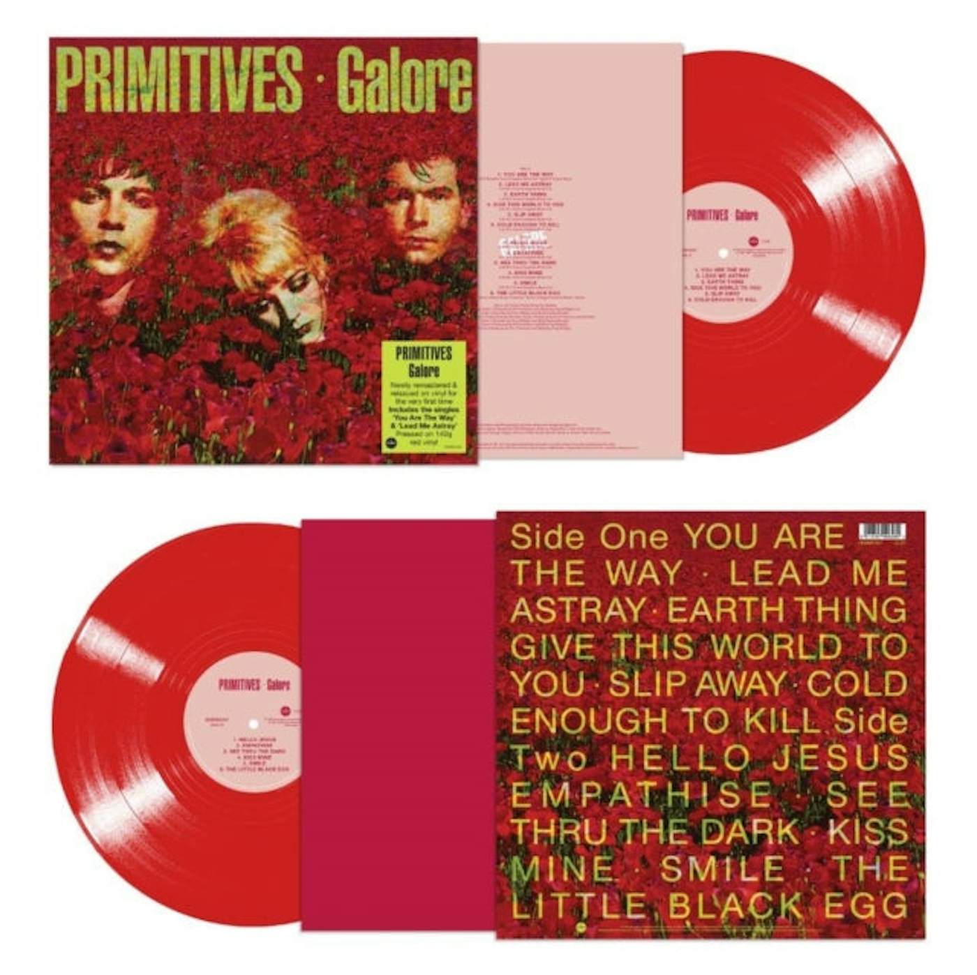 The Primitives 824769 LP Vinyl Record Galore (Red Vinyl)