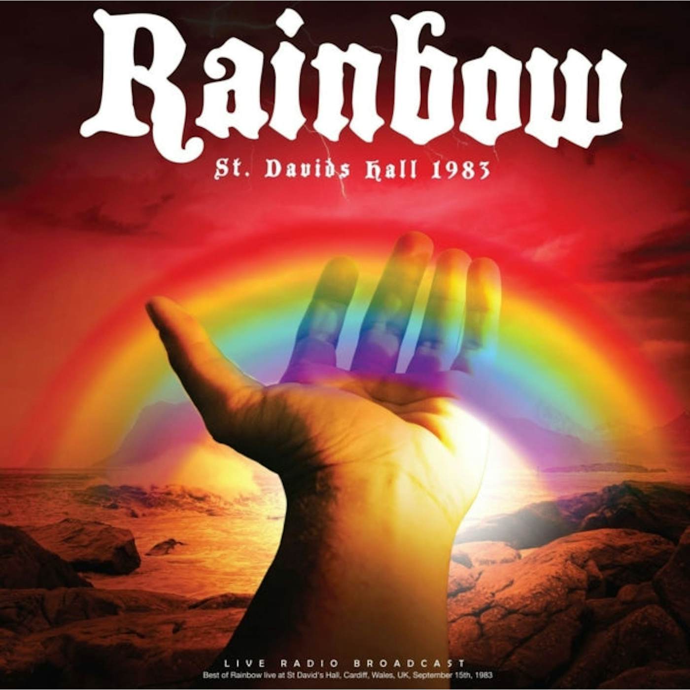 Rainbow LP Vinyl Record - St. Davids Hall 19 83