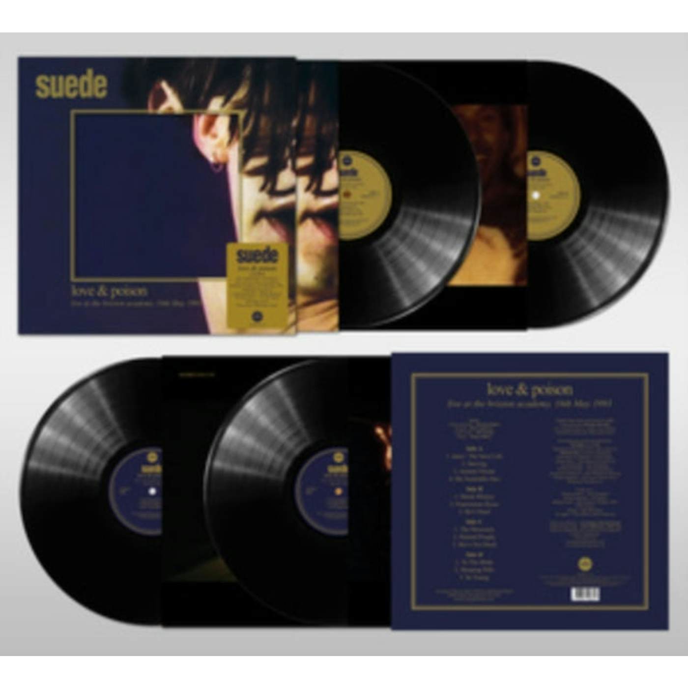 Suede LP Vinyl Record - Love And Poison