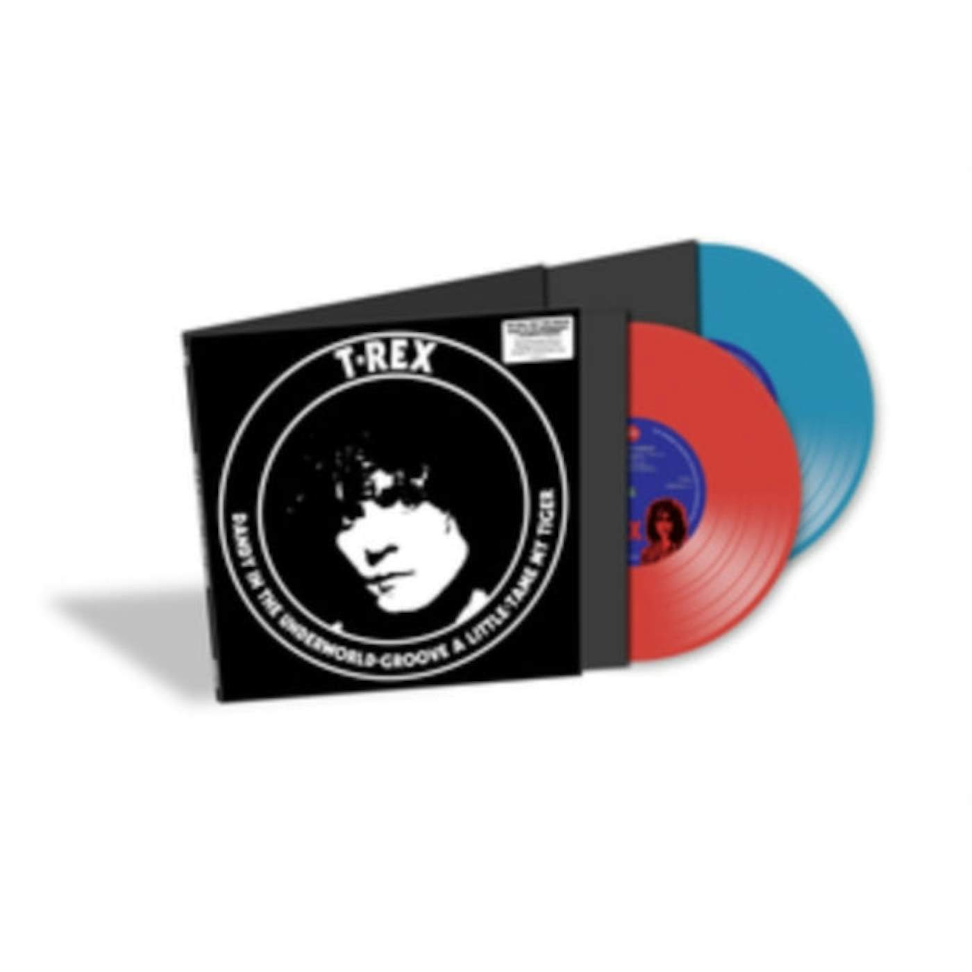 T. Rex LP Vinyl Record - Dandy In The Underworld (Red & Blue Vinyl)