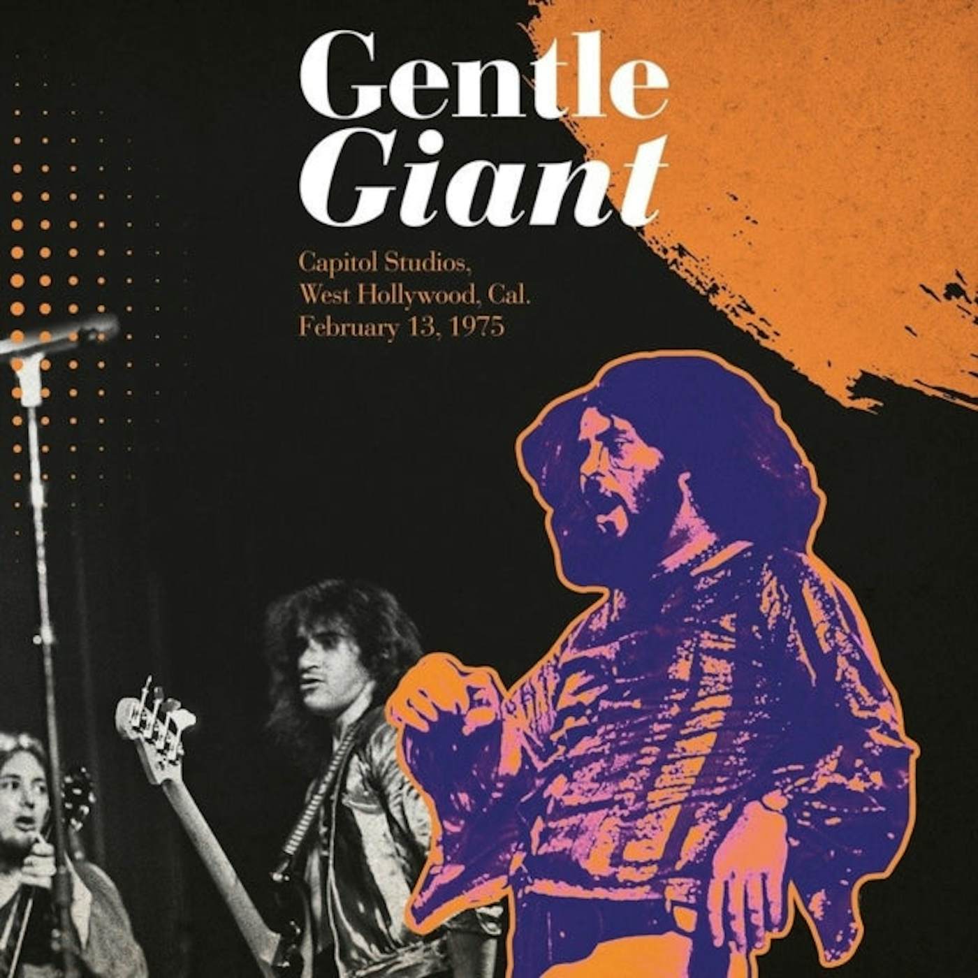 Gentle Giant LP Vinyl Record - Capitol Studios. West Hollywood. Cal. Fe