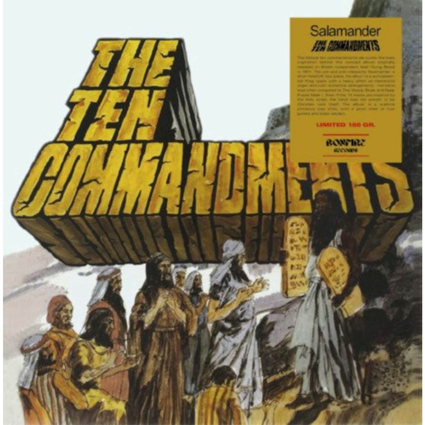 Salamander LP Vinyl Record - Ten Commandments