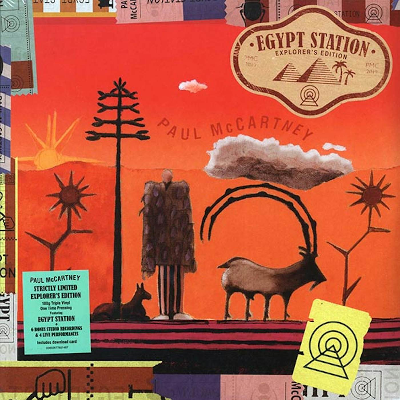 Paul McCartney  LP -  Egyptian Station: Explorer's Edition (+ 11 bonus tracks) (ltd. ed.) (3xLP) (incl. mp3) (180g) (Vinyl)