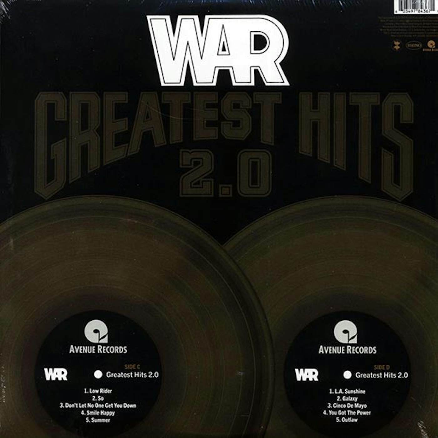 War  LP -  Greatest Hits 2.0 (50th Anniv. Ed.) (2xLP) (Vinyl)