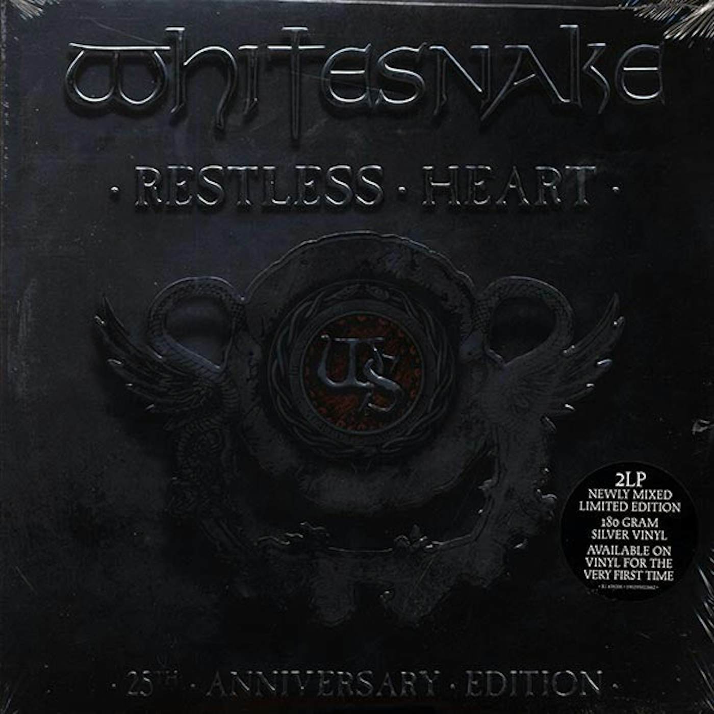 Whitesnake  LP -  Restless Heart (25th Anniv. Ed.) (ltd. ed.) (2xLP) (180g) (remastered) (silver vinyl)