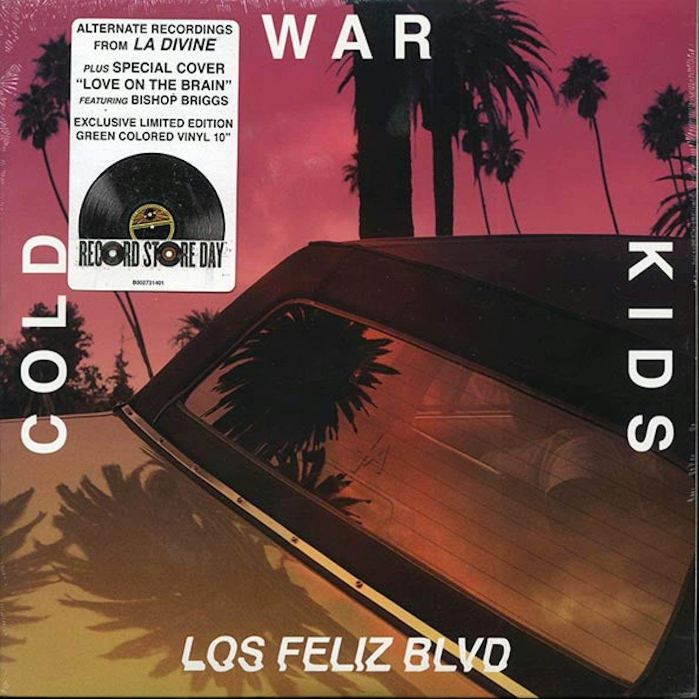 Cold War Kids  LP -  Los Feliz Blvd (RSD 2017) (ltd. ed.) (10") (green vinyl)