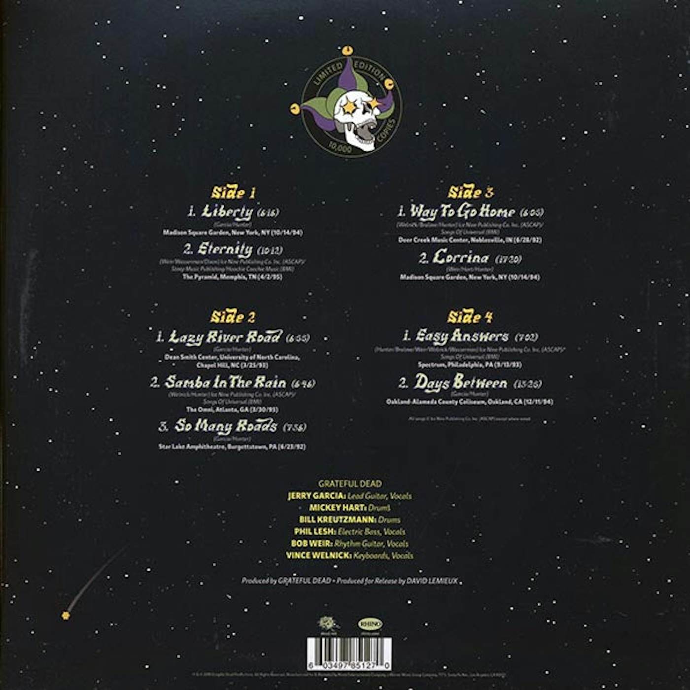 Grateful Dead  LP -  Ready Or Not (Vinyl)
