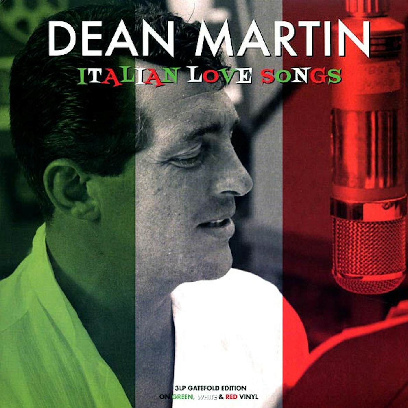 Dean Martin  LP -  Italian Love Songs (3xLP) (green, white, red vinyl)