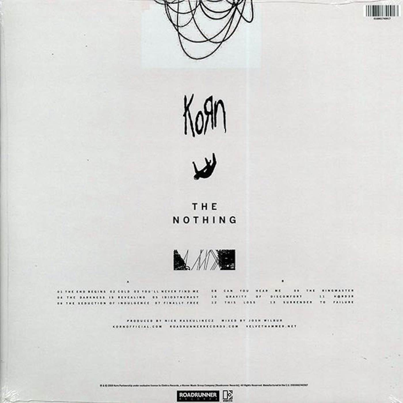 Korn  LP -  The Nothing (white vinyl)