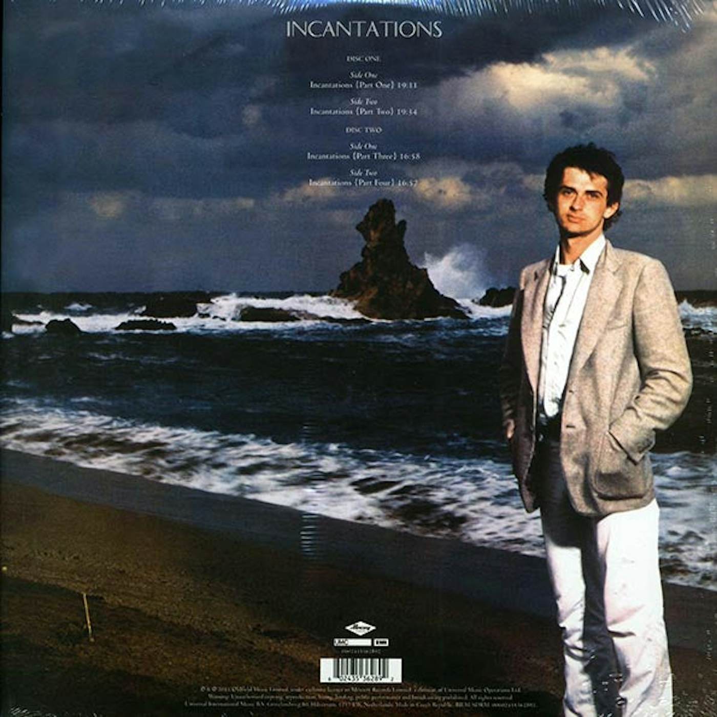 Mike Oldfield  LP -  Incantations (RSD 2021) (ltd. ed.) (2xLP) (remastered) (clear vinyl)