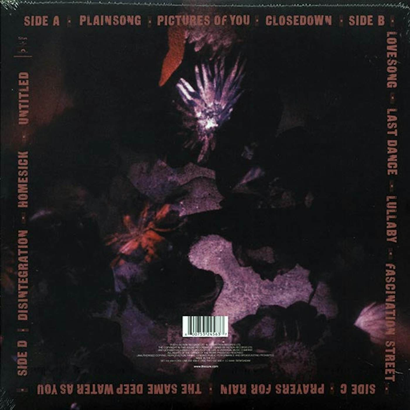  The Cure  LP -  Disintegration (2xLP) (180g) (Vinyl)
