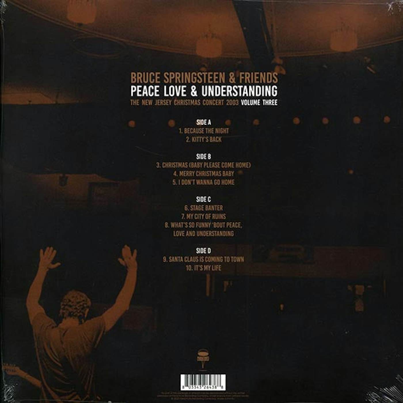 Bruce Springsteen  LP -  Peace Love & Understanding Volume 3: The New Jersey Christmas Concert 2003 (2xLP)