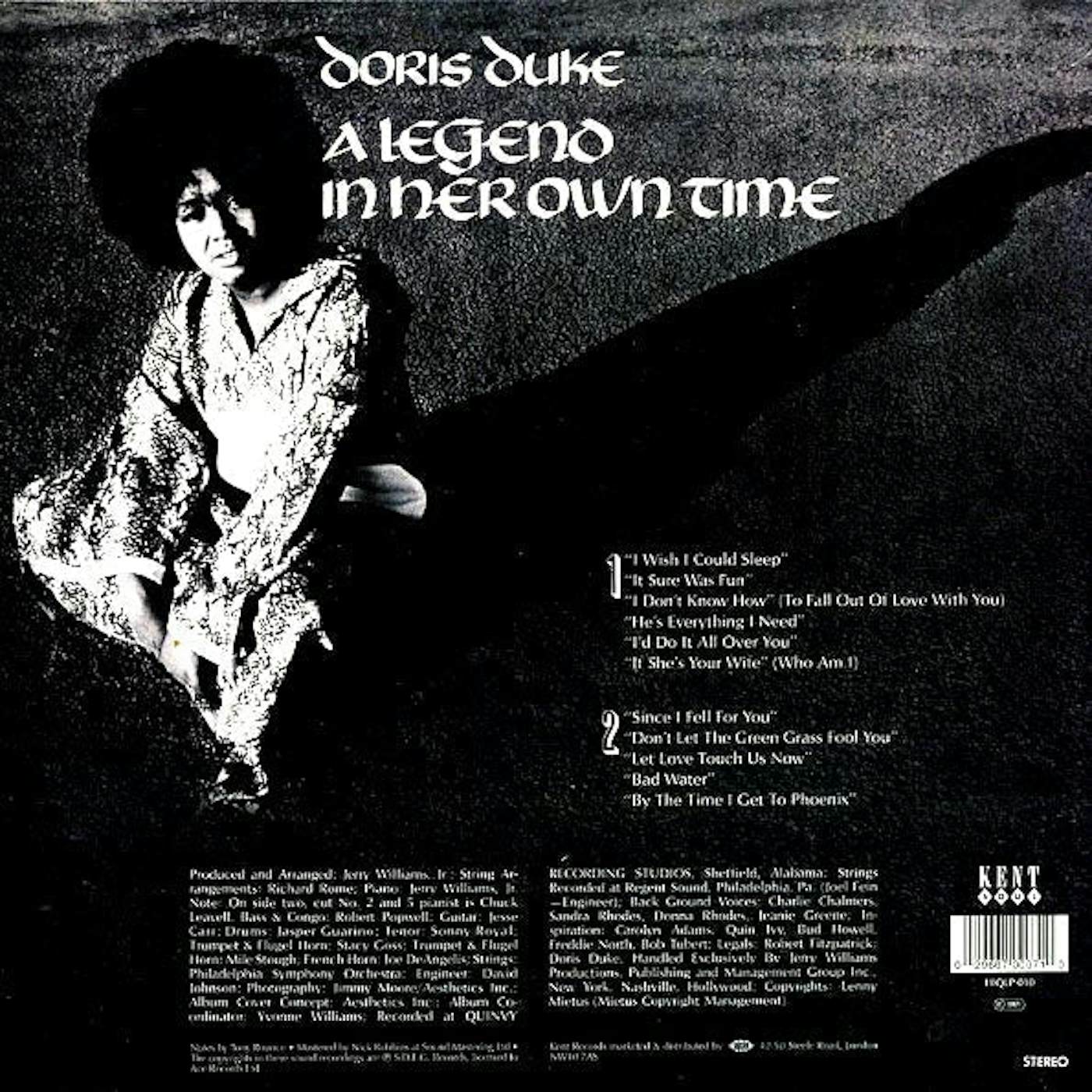 Doris Duke  LP -  A Legend In Her Own Time (180g) (colored vinyl)