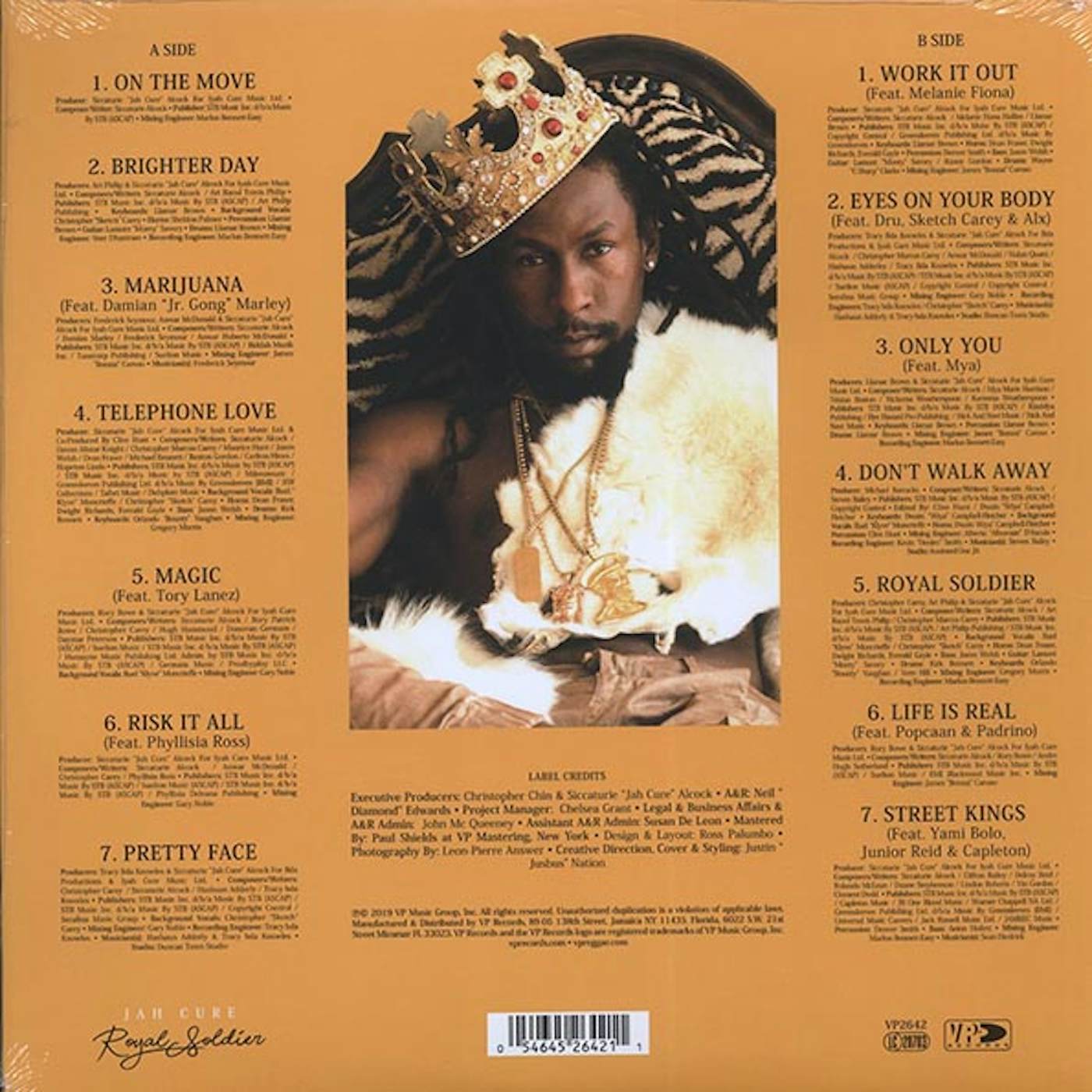Jah Cure  LP -  Royal Soldier (Vinyl)