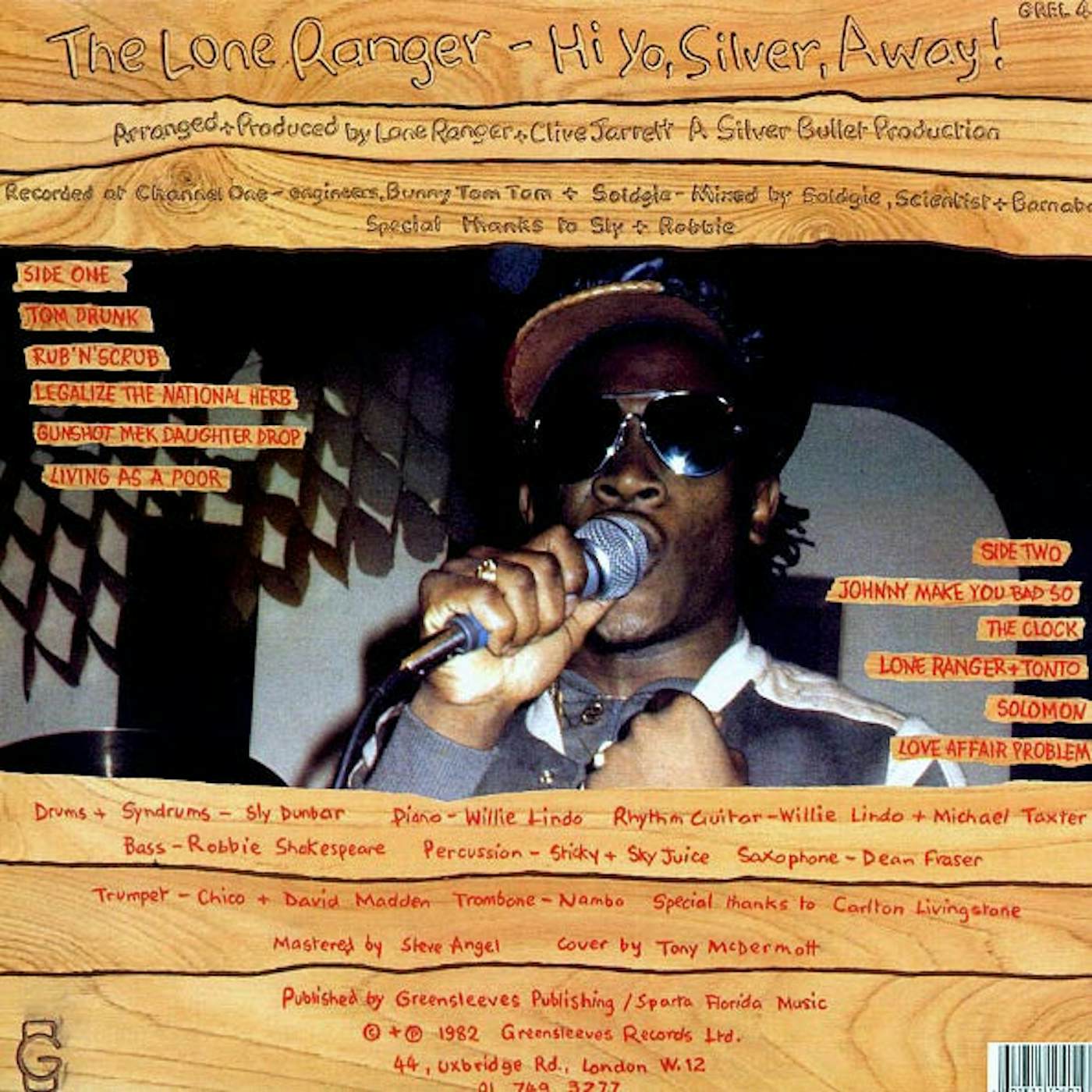 Lone Ranger  LP -  Hi Yo Silver Away (Vinyl)