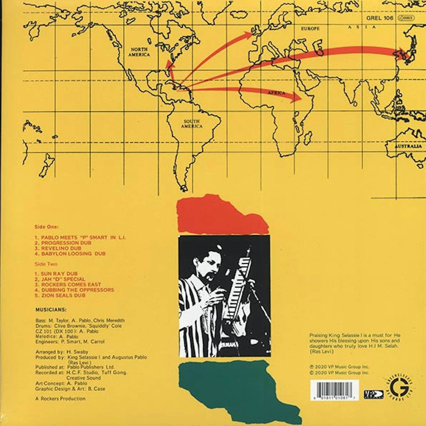 Augustus Pablo  LP -  Rockers Comes East (Vinyl)