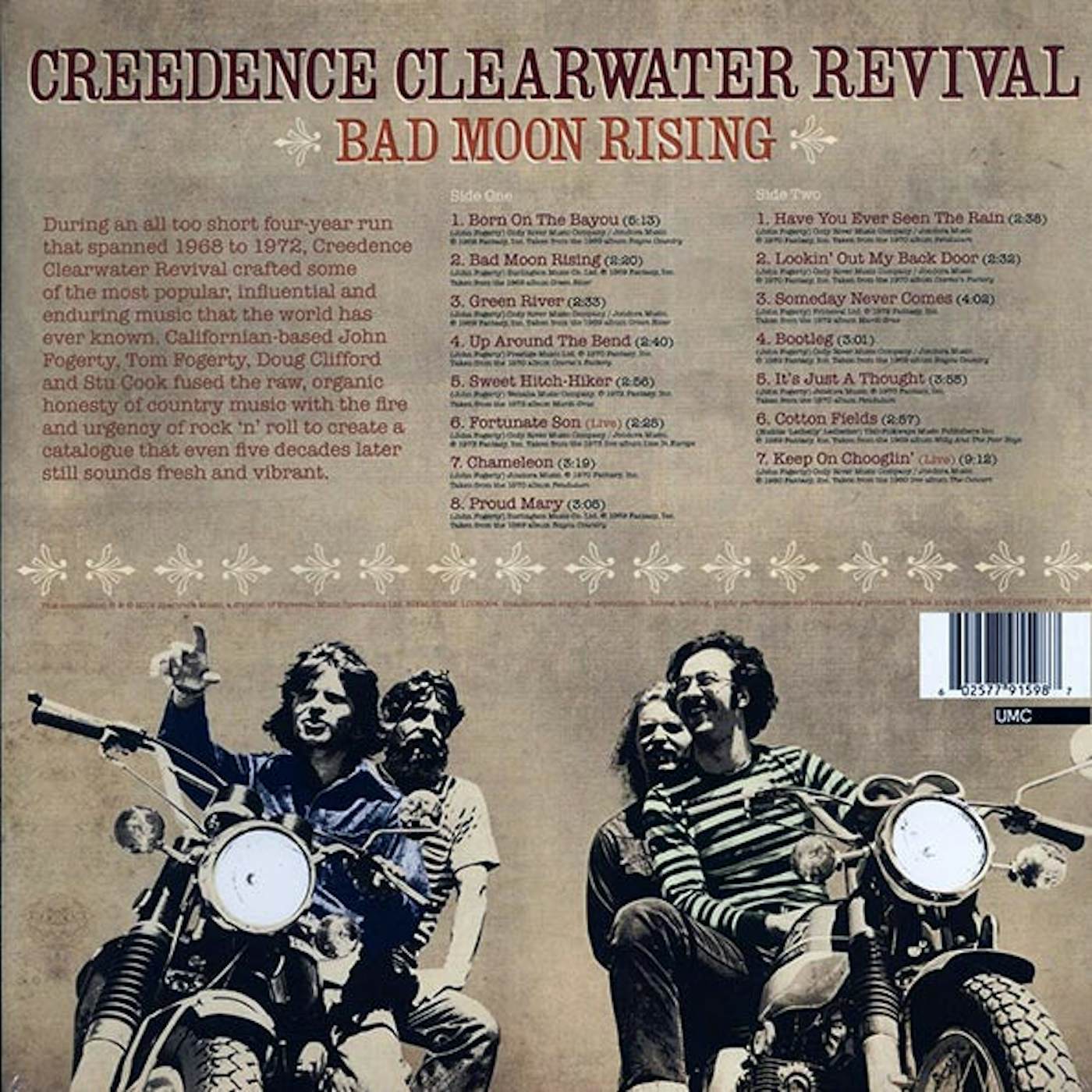 Creedence Clearwater Revival  LP -  Bad Moon Rising: The Collection (Vinyl)