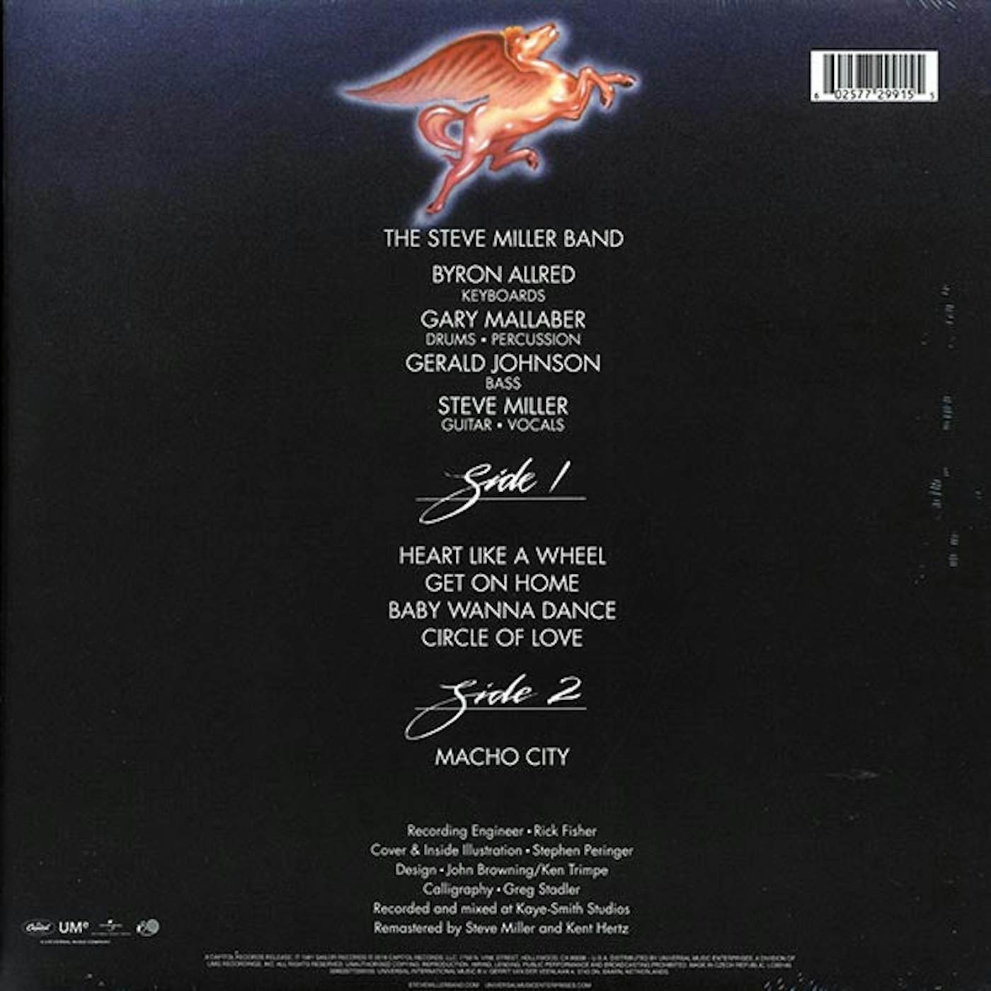 Steve Miller Band  LP -  Circle Of Love (incl. mp3) (180g) (Vinyl)
