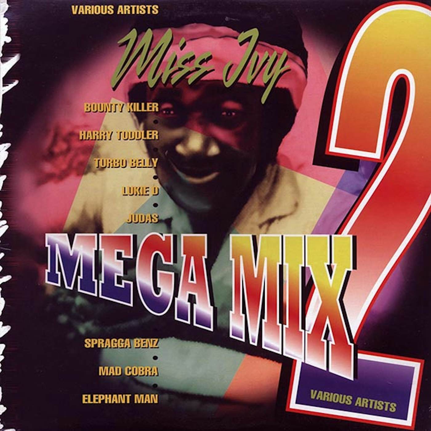 Bounty Killer, Elephant Man, Turbo Belly, Etc.  LP -  Miss Ivy Mega Mix 2 (orig. press) (Vinyl)