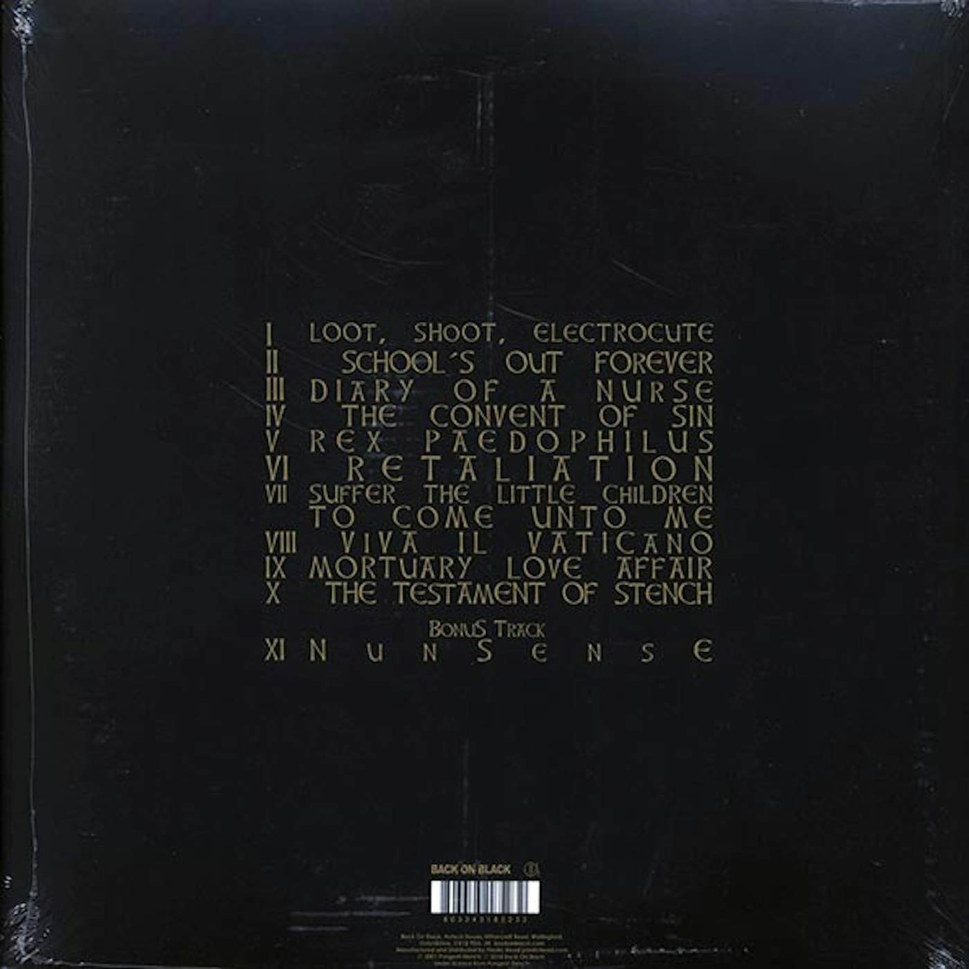 Pungent Stench  LP -  Masters Of Moral, Servants Of Sin (+ 2 bonus tracks) (ltd. ed.) (2xLP) (clear vinyl)